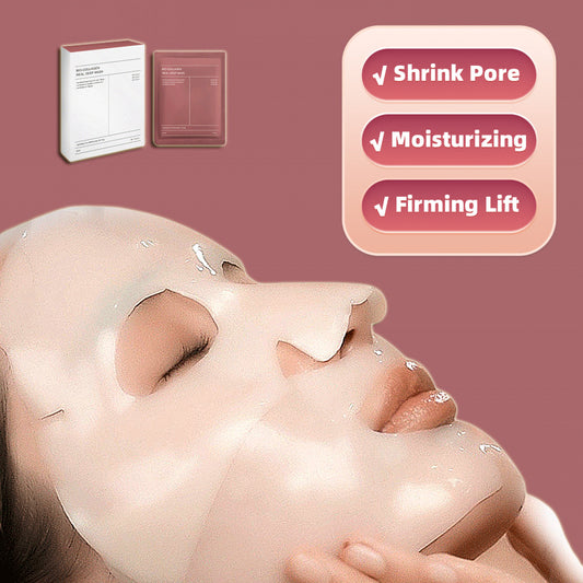 Face Mask: Shrink Pores, Moisturize, Refresh, Brighten, Firm. Lift, Nourish.